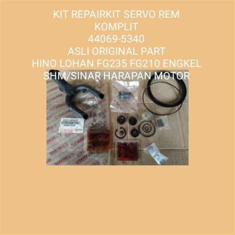 Jual REPAIR KIT SERVO AIR MASTER REM 44069 5340 HINO LOHAN 210 ENGKEL