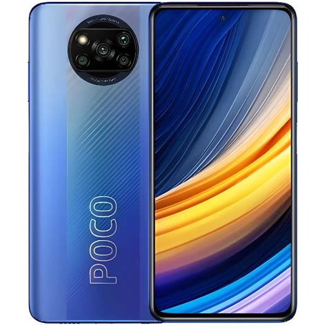 Xiaomi Poco X3 Pro Blue 8256 Go Snapdragon 860 écran 667 Pouces 120hz