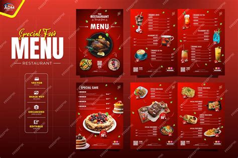 Premium Vector Restaurant Food Menu Design Banner Template