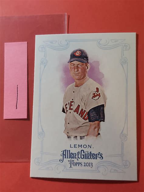 Topps Allen And Ginter Bob Lemon Sp Cd Ebay