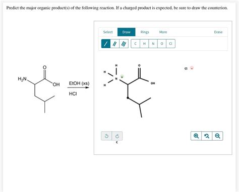 Draw The Organic Product S Of The Following Reaction