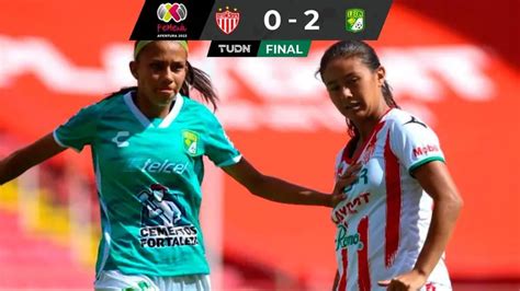 Necaxa Le N Liga Mx Femenil Jugadas Goles Y Resumen Tudn Liga