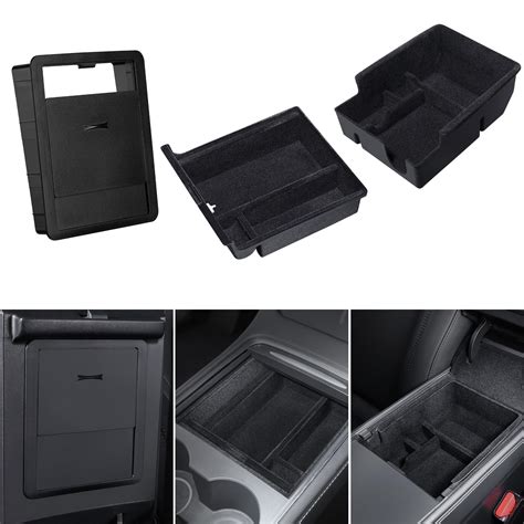 Buy Basenor Pcs Tesla Model Y Center Console Organizer With Sunglass