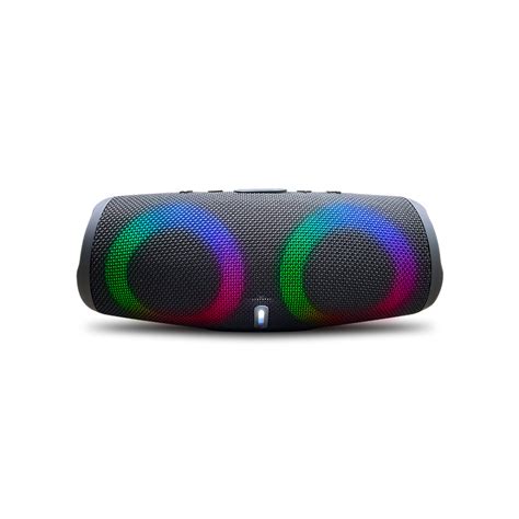 Ripley Parlante Bluetooth Inalambrico Portatil Con Luz Rgb Negro