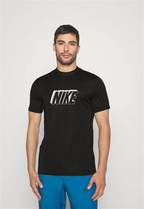 Nike Performance Academy Sport T Shirt Black Black Black White