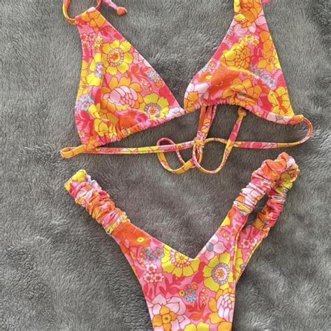 Kulani Kinis Bikini Both Size M Never Worn Depop
