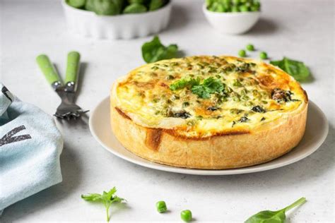 Receita De Quiche De Ricota Espinafre Comida E Receitas