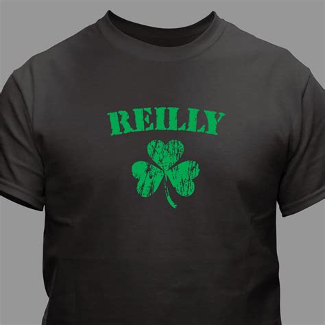 Personalized Irish Shamrock T Shirt Tsforyounow