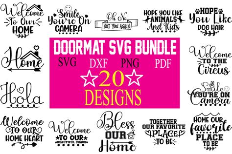 Doormat Svg Bundle Graphic By Srsohag · Creative Fabrica