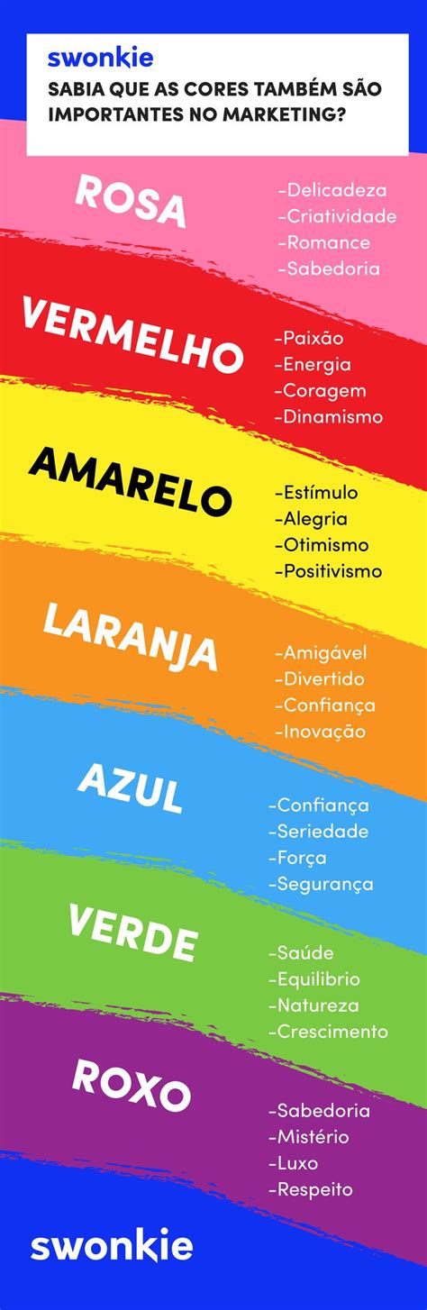 SABIA QUE AS CORES TAMBÉM SÃO IMPORTANTES NO MARKETING Social media