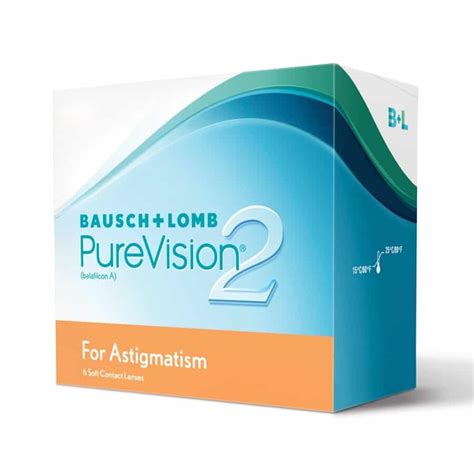 Purevision 2HD For Astigmatism Monthly 6 Pack EyeQ Optometrists