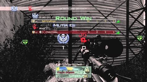 Mw2 Trickshot Private Match Youtube