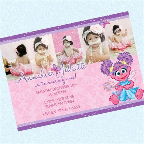 Sweet Abby Cadabby Birthday Invite By Celebrationsbylulu On Etsy 12