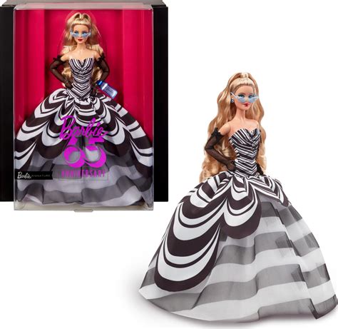 Barbie Signature Doll 65th Anniversary Collectible With Blonde Hair