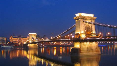 Széchenyi Kettenbrücke in Budapest