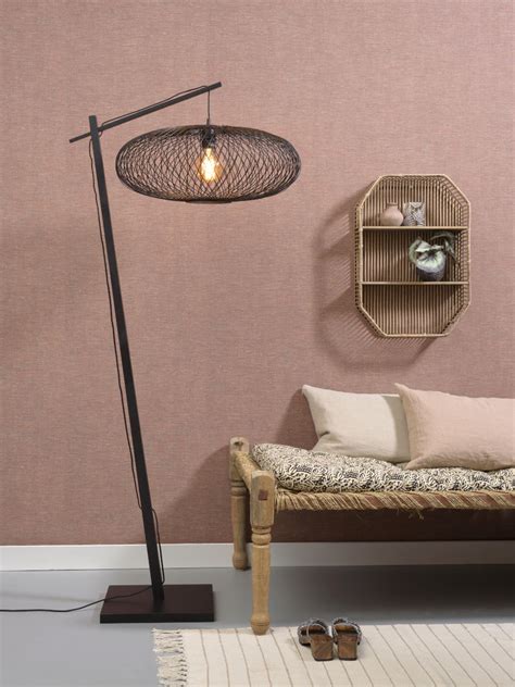 Lampadaire Cango En Bambou Naturel Au Design Naturel Par Good Mojo