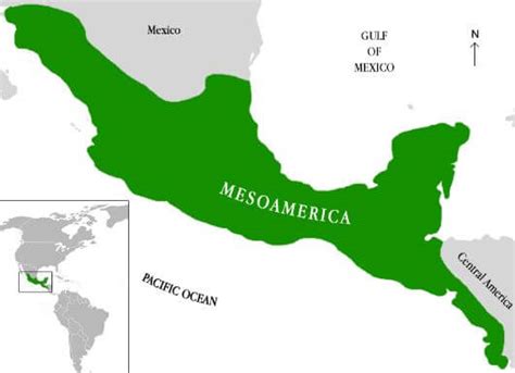 Mesoamerica World Map