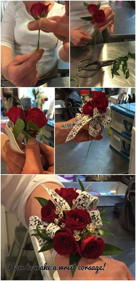 How To Make Your Own Prom Wrist Corsage Step By Step Instructions On