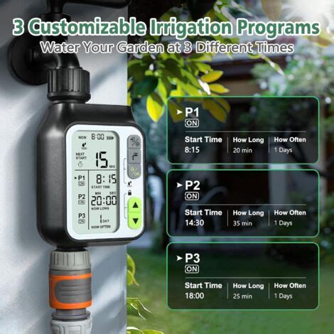 Programmateur Arrosage Automatique Programmes D Irrigation S Par S