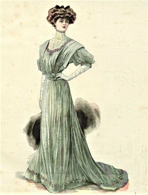 De Gracieuse 1908 Edwardian Clothing Edwardian Fashion Plates