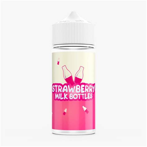 Strawberry Milk Bottles 100ml E Liquid Fresh Vape Co Uk Vape Store