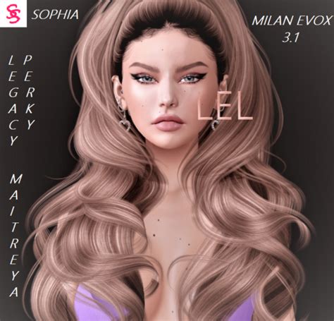 Second Life Marketplace Sugar Spruce Shape Sophia Lel Evo X Milan 3 1