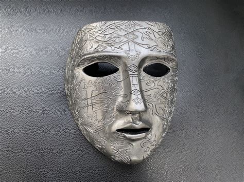 Baldwin Iv Von Jerusalem Maske Cosplay Halloween Maske Etsy De