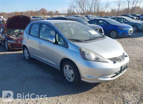 2012 Honda Fit JHMGE8H36CC037567 Bid History BidCars