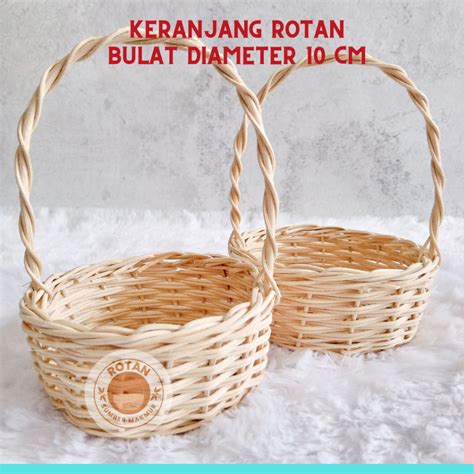 Jual Keranjang Rotan Bulat Diameter Cm Termurah Kualitas Terbaik