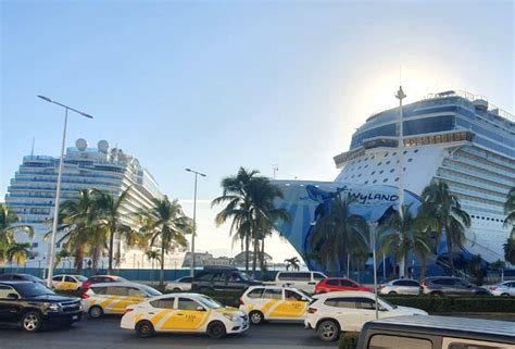 Miércoles de doble arribo de cruceros en Puerto Vallarta