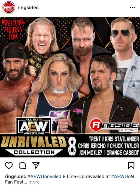 AEW Unrivaled Series 8 Lineup Revealed – Wrestling Figure News