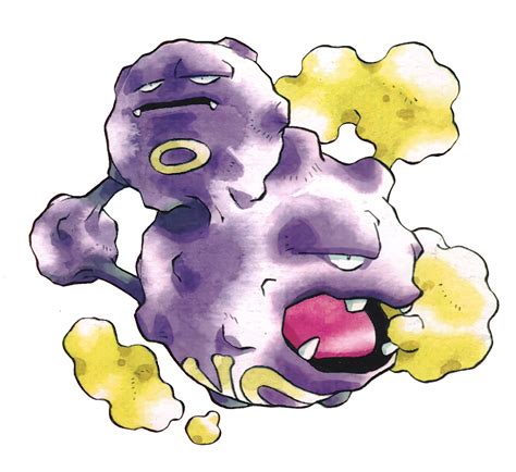 Hi Res Pokémon Art — First Published In Early 1997 Weezing Rgby