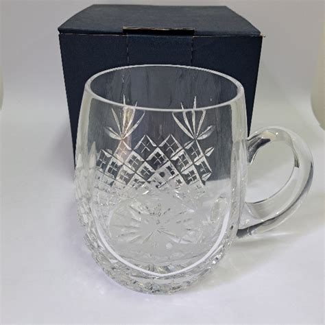 Engraved cut glass large tankard (for collection only) - The Worshipful ...