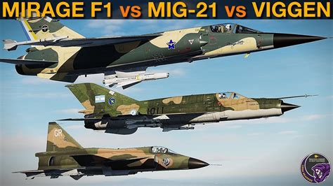 Mirage F1 vs Mig-21 vs AJS37 Viggen: Fun Dogfight | DCS - YouTube