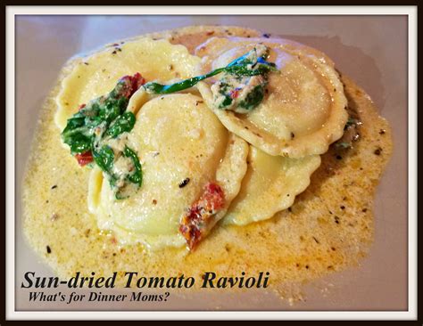 Sun Dried Tomato Ravioli What S For Dinner Moms