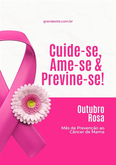 Descobrir 80 Imagem Frases De Incentivo Para Outubro Rosa Br