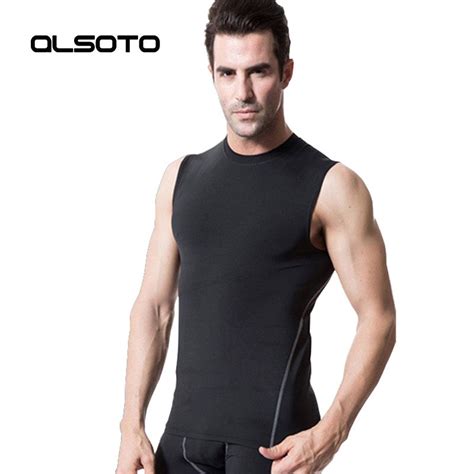 Summer Style Men Tight Training Vest Sports Running Fitness Tops Gym