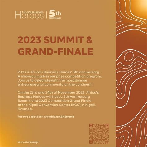 Kigali To Host Africas Business Heroes Summit And Grand Finale In