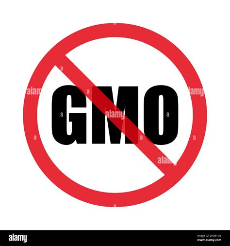 Gmo Free Signature Icon Without Genetically Modified Food Stop Gmos Isolated On White