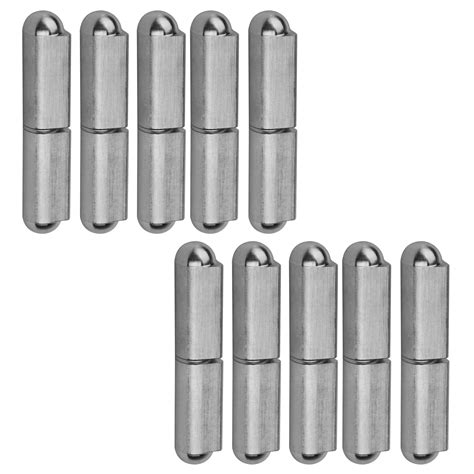 Buy 10 Pack 3 Weld On Bullet Hinges Stainless Steel 304 Weldable