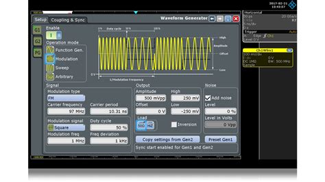 Arbitrary Waveform Generator Oscilloscopes Rohde Schwarz