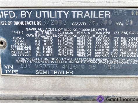 Utility Tridem Reefer Trailer With Carrier Reefer Jardine