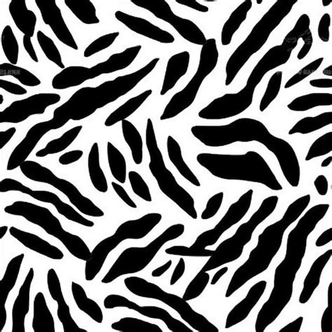 Premium AI Image | Black and white zebra pattern on a white background