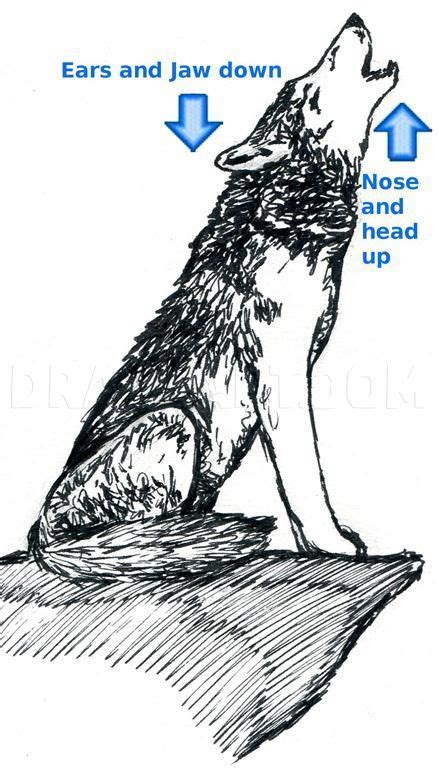 How To Draw A Howling Wolf Step By Step Drawing Guide By Finalprodigy Artofit