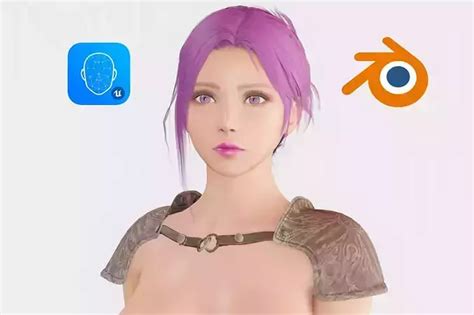 3D Model Naked Female Warrior Character VR AR Low Poly CGTrader