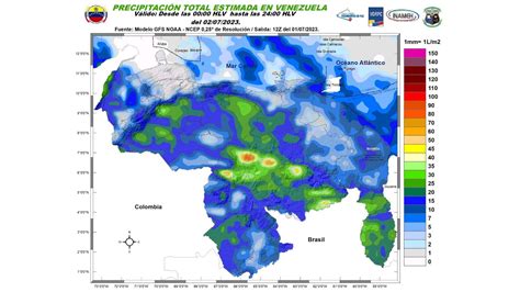 Inameh Prev Un Domingo De Lluvias En Varias Regiones Del Pa S