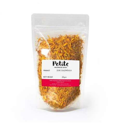 Dried Edible Calendula 40gr - Inspired Ingredients