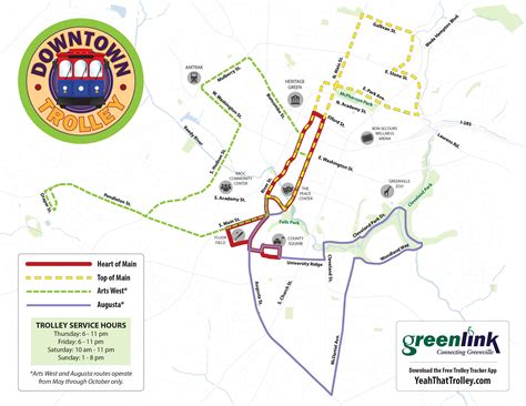 Downtown Trolley Route Expansion - Greenville on the Rise