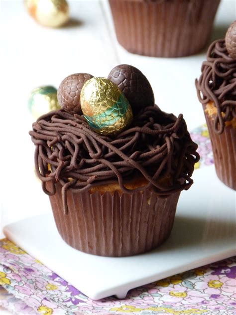 Chic Chic Chocolat Cupcakes De P Ques Au Chocolat