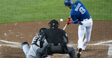 Blue Jays Cavan Biggio Narrowly Misses Leading Mlb In Plate